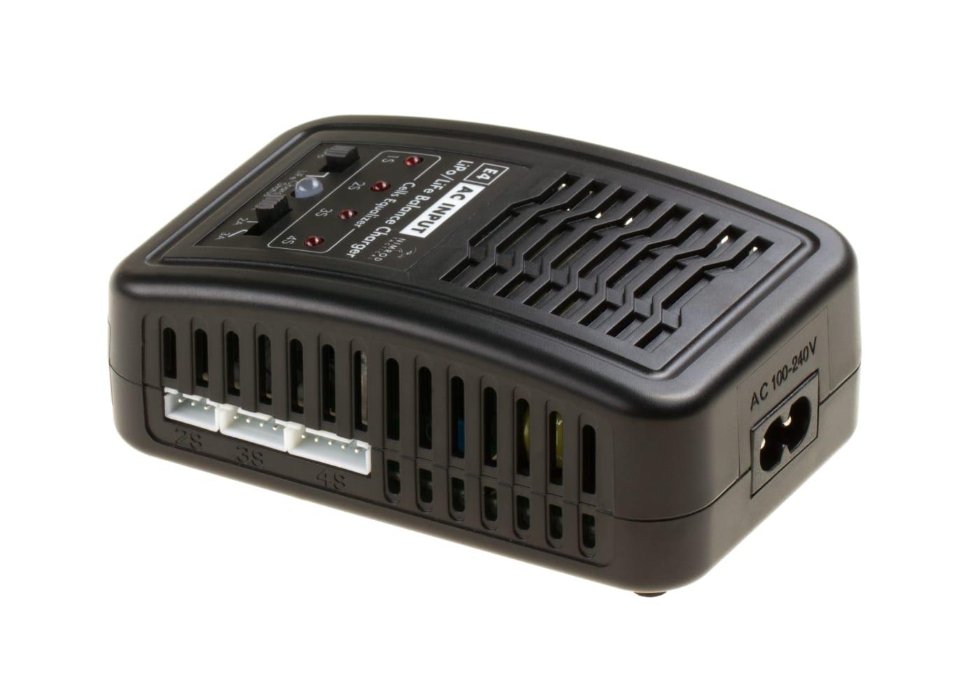Nimrod e4 Airsoft Lipo Battery Balance Charger Black