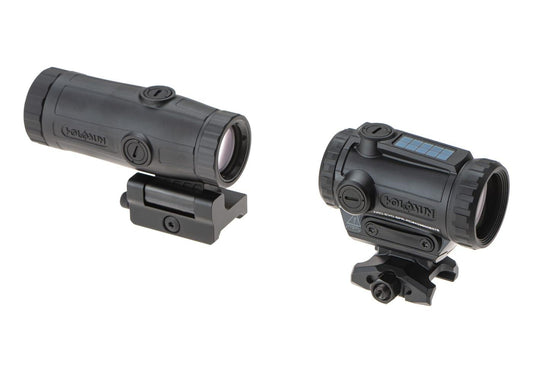 Holosun ARO EVO Solar Red BDC Reticle Sight Combo with HM3X Magnifier