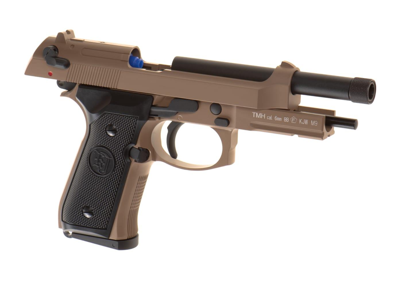 KJW M9 A1 TBC Full Metal GBB Pistol Black