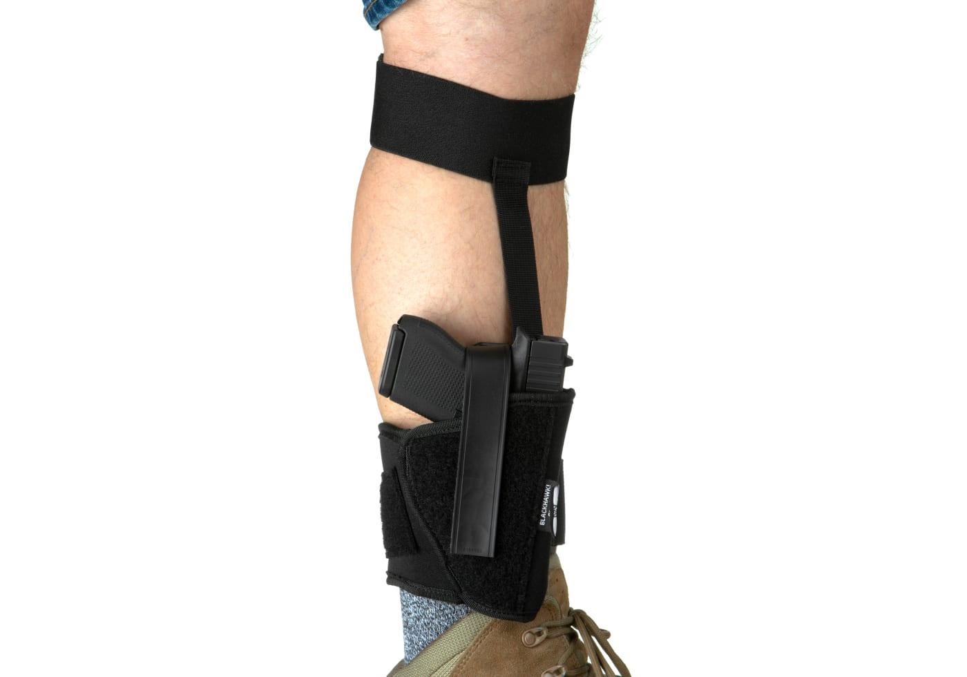 Blackhawk Ankle Holster for Sub-Compact Autos Black
