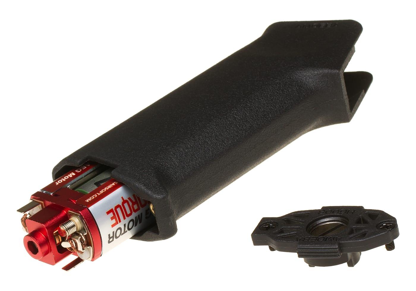 Ares High Torque Slim Motor + Amoeba Slim Pistol Grip Black