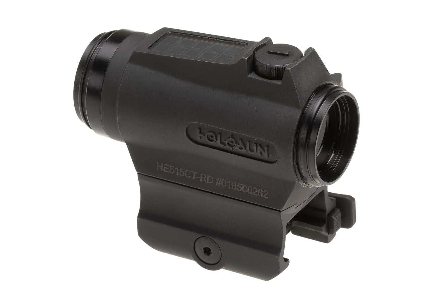 Holosun HE515CT-RD Elite Solar Red Circle Dot Sight Black