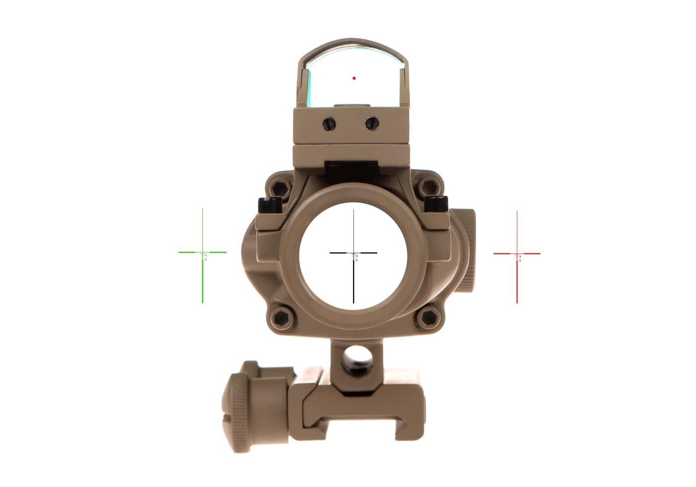 Aim-O 4x32 Combo Combat Scope Desert