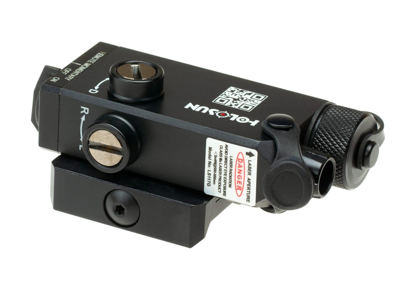Holosun LS117-G Collimated Laser Green Black