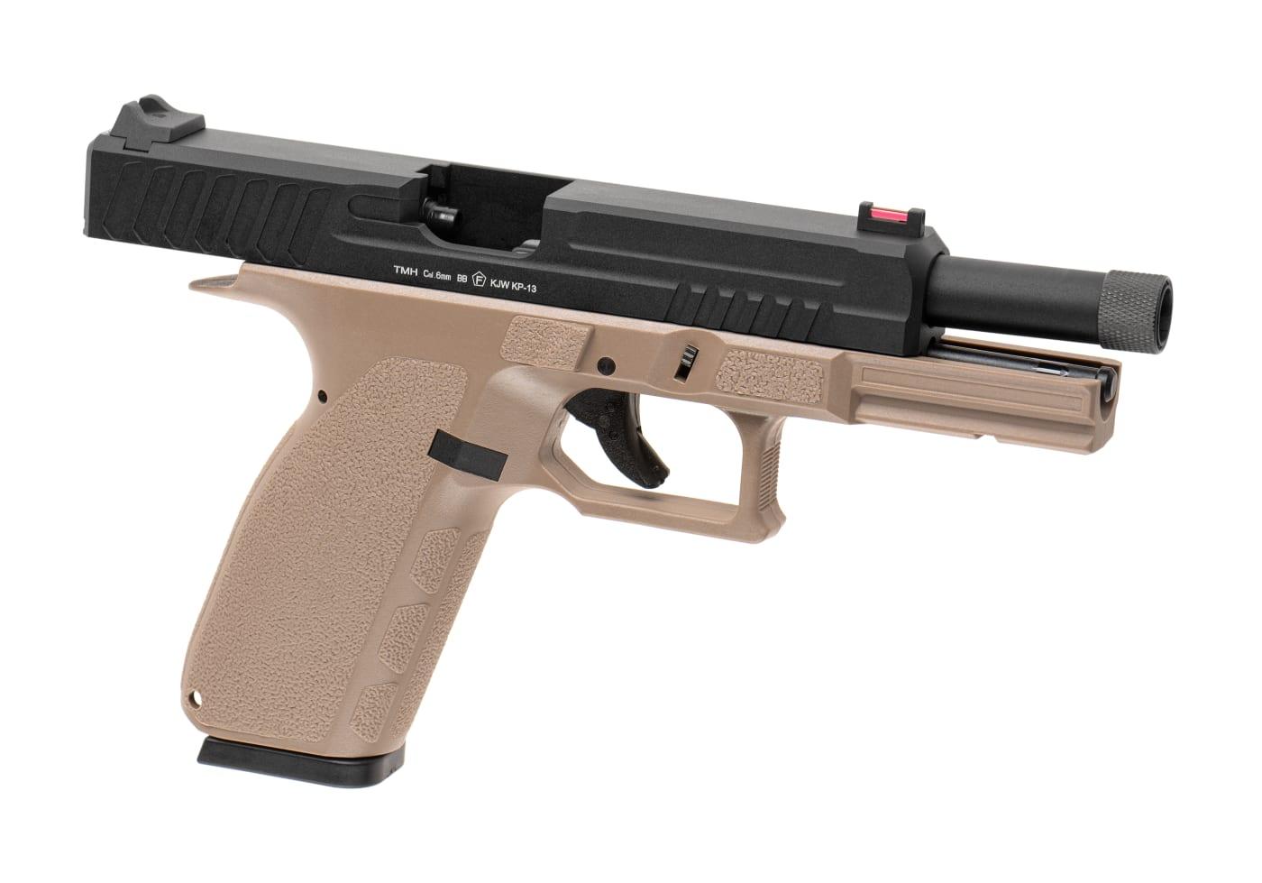 KJW KP-13 TBC Metal Version GBB Pistol Tan