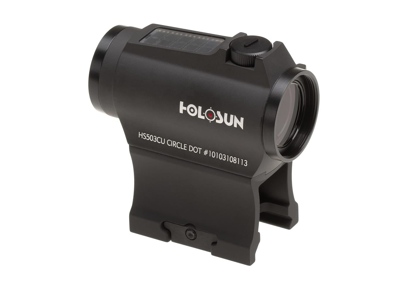 Holosun HS503CU Solar Red Circle Dot Sight Black