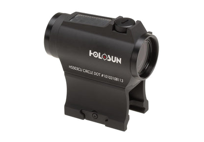 Holosun HS503CU Solar Red Circle Dot Sight Black