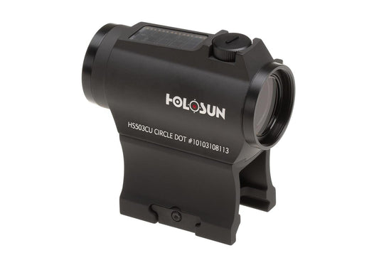 Holosun HS503CU Solar Red Circle Dot Sight Black