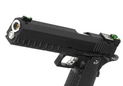 KJW Hi-Capa 6 Full Metal GBB Pistol Black