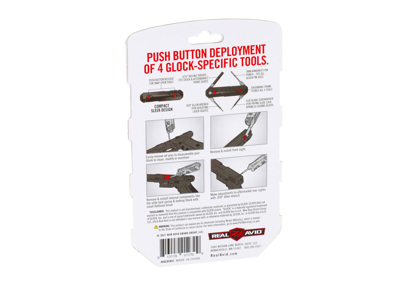 Real Avid 4-in-1 Tool for Glock