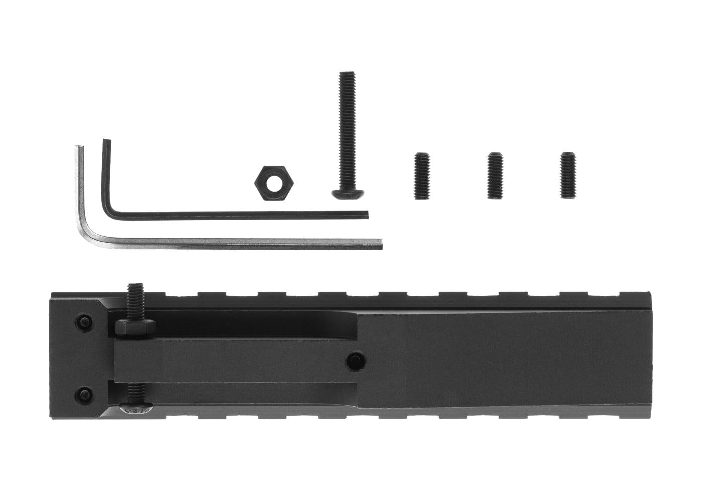 LCT LCK Rear Rail Black