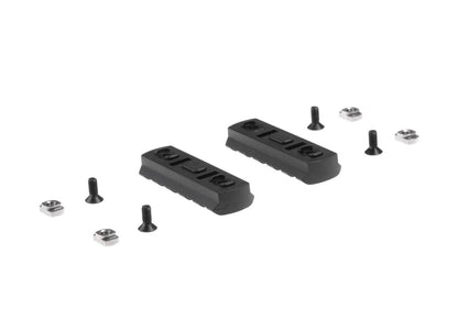 Ares 2.5 Inch M-LOK Rail 2-Pack Black
