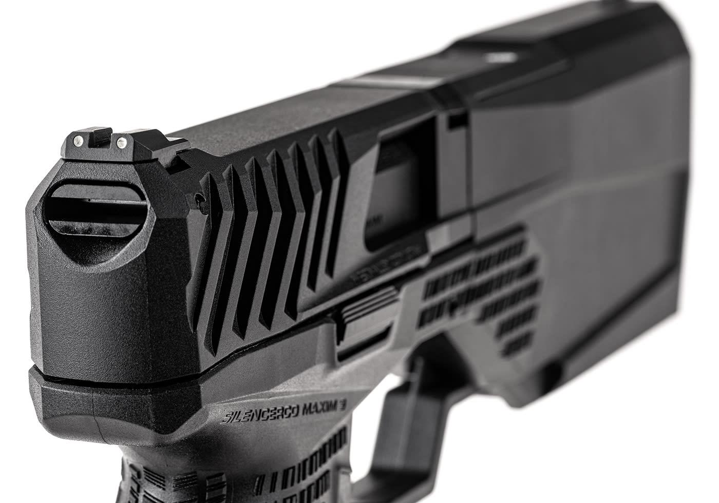 Krytac SilencerCo Maxim 9 GBB Semi Black