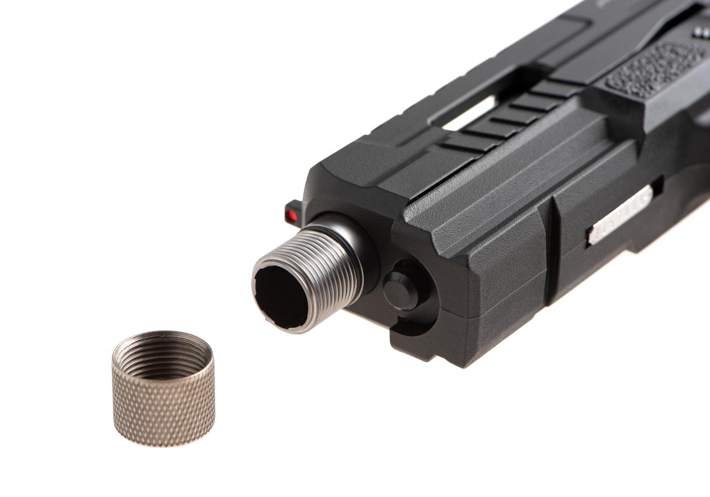 KJW KP-13F TBC Full Auto Metal Version Co2 Pistol Black
