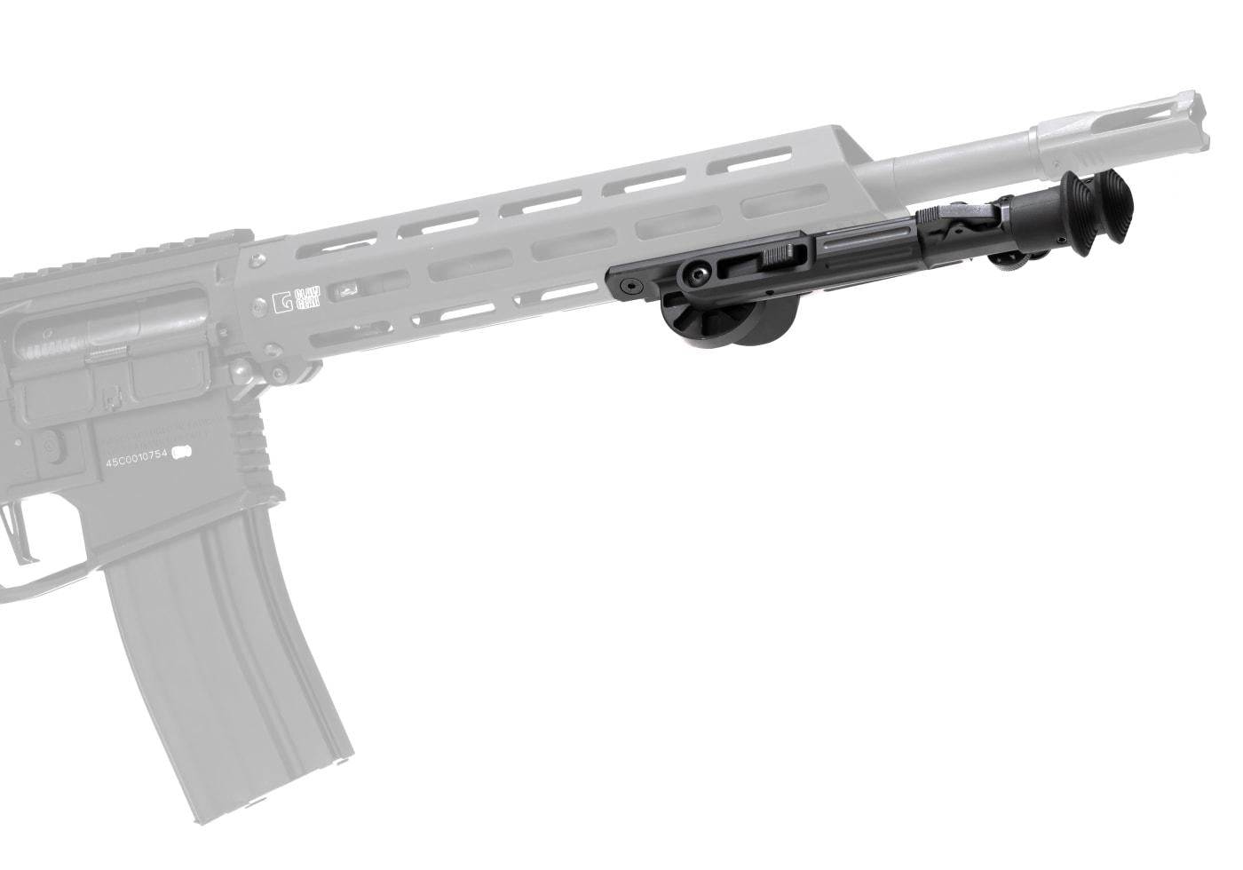 Ares M-LOK Swivel Bipod Short Black