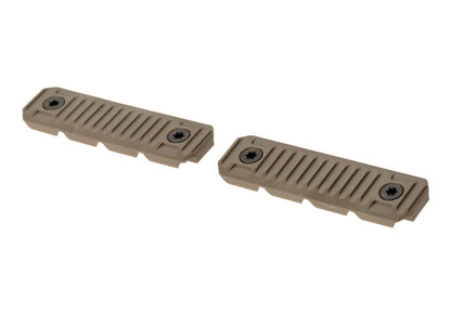 Strike Industries M-Lok Cable Management Rail Covers Long 2pcs Dark Earth