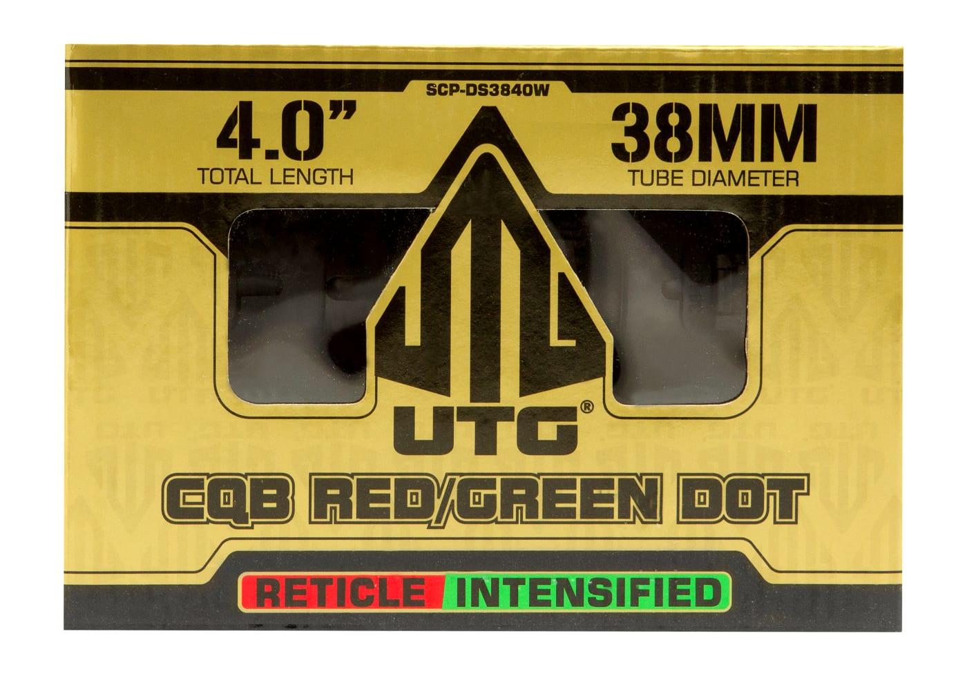 Leapers 4.2 Inch 1x32 Tactical Dot Sight TS Black
