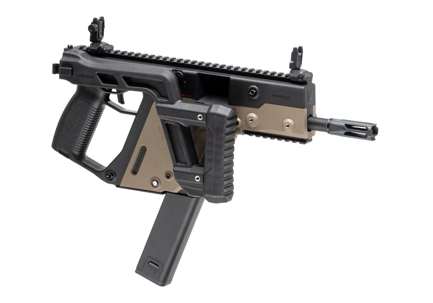 Krytac Kriss Vector V2 Folding Stock Version AEG Black & Dark Earth