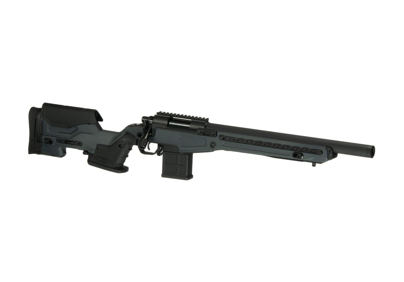Action Army AAC T10 Short Bolt Action Sniper Rifle Grey
