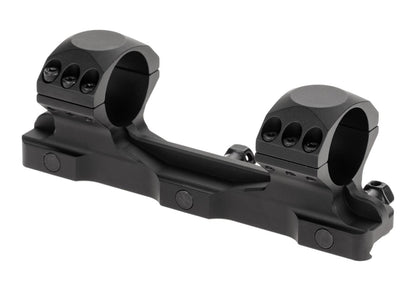 Vector Optics 30mm X-Accu One Piece 20 MOA Med Picatinny Mount Black