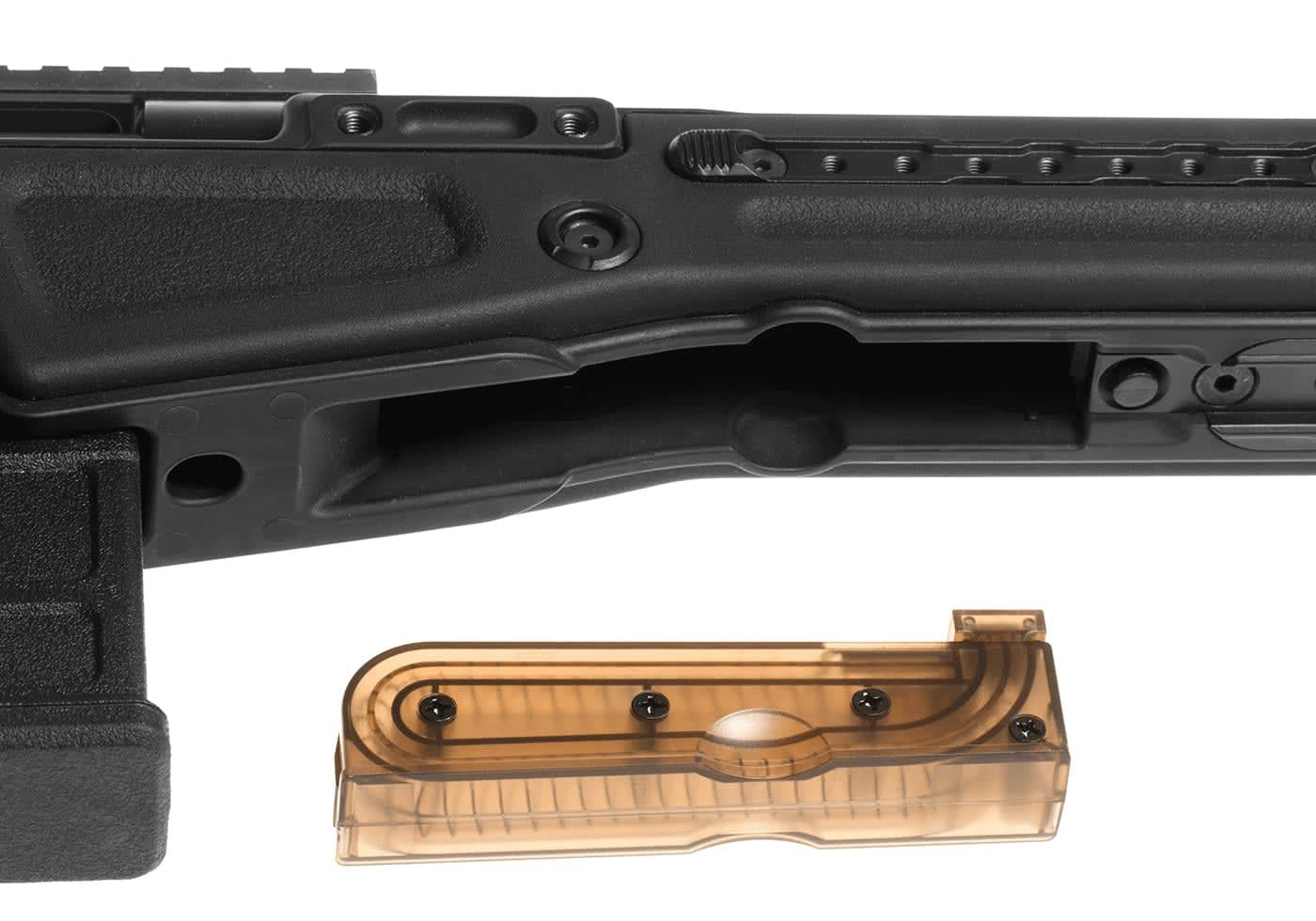 Action Army AAC T10 Bolt Action Sniper Rifle Black