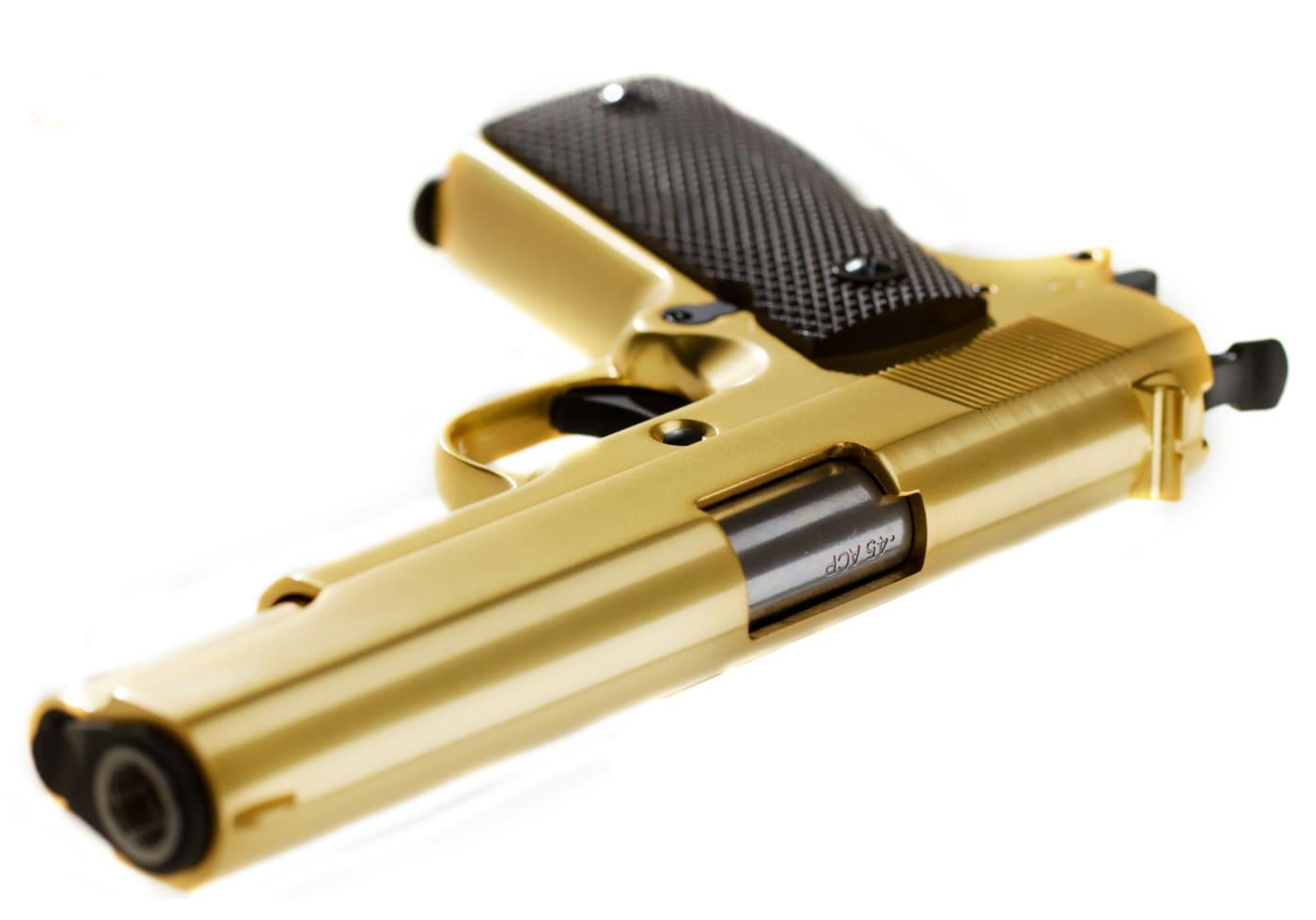 WE M1911 Full Metal GBB Gold