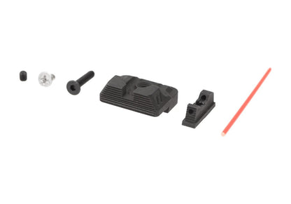 PTS Syndicate ZEV Combat Sight Front & Rear for Glock Black