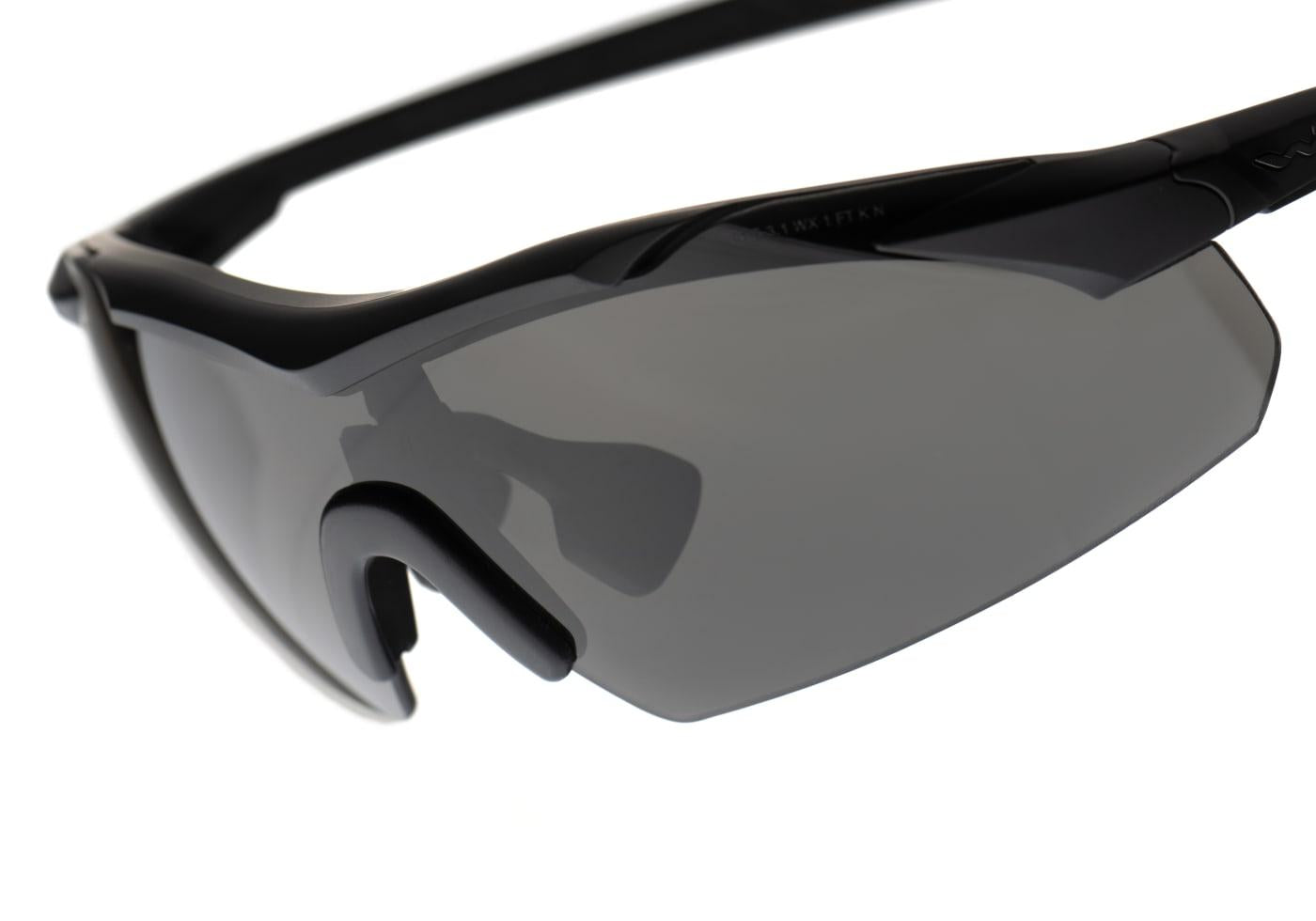 Wiley X WX Vapor 2.5 Comm Grey / Clear / Light Rust Black