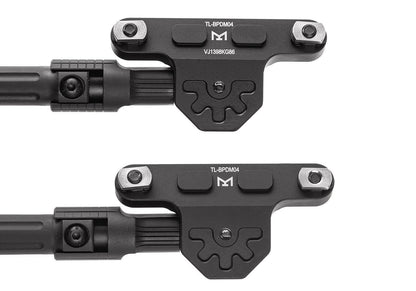 Leapers Recon Flex II M-LOK 9.0-12.0 Inch Center Height Bipod Black