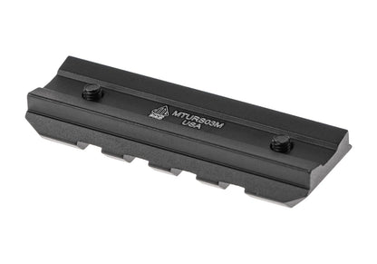 Leapers PRO Rail for Super Slim Drop-in Handguard 4 Slots Black