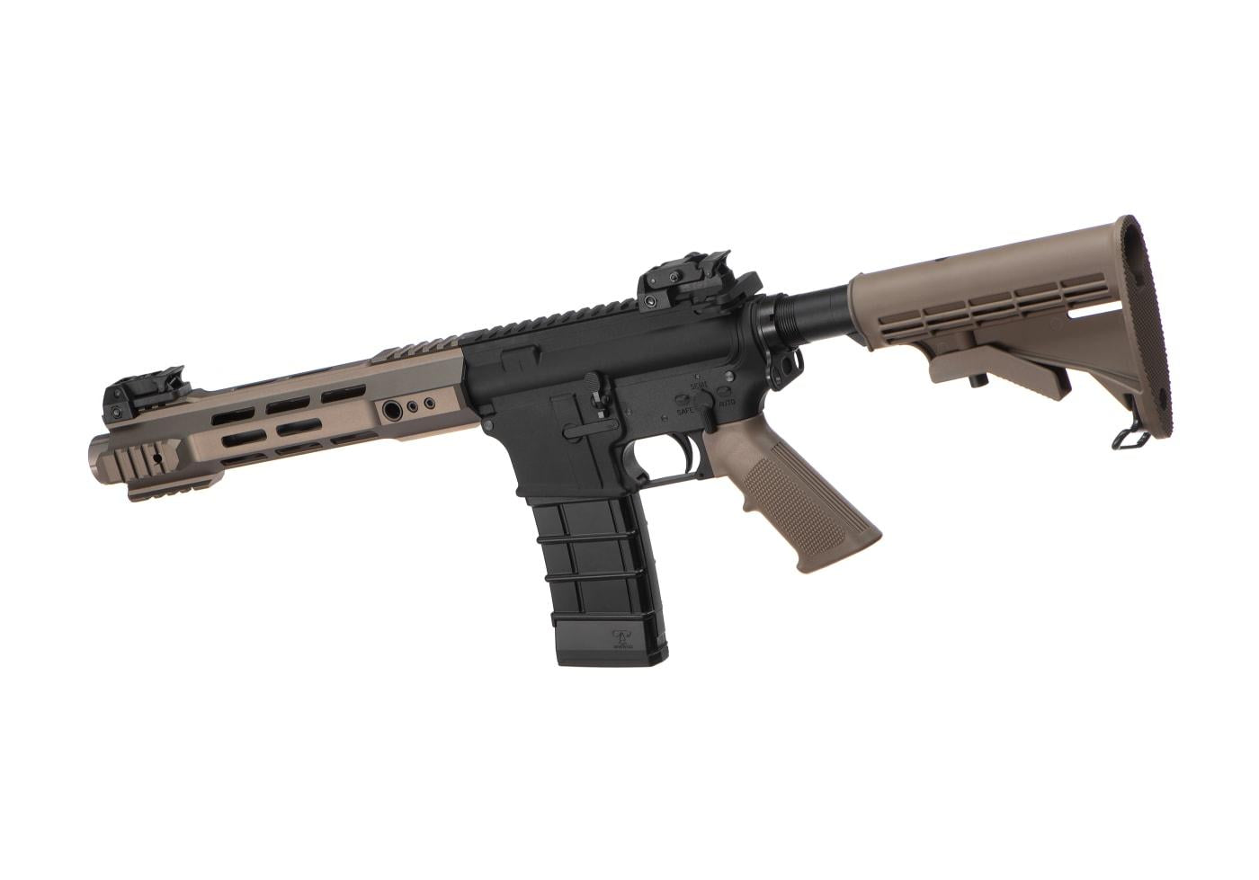 KJW M4 RIS Full Metal GBBR Tan