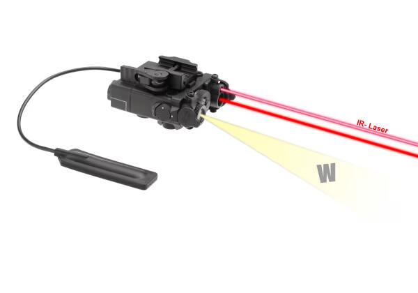 WADSN DBAL-A2 Illuminator / Laser Module Red + IR Black