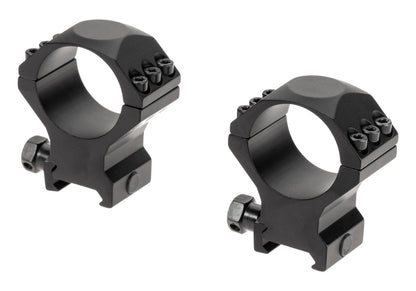 Vector Optics 34mm X-Accu Medium Profile Picatinny Rings Black