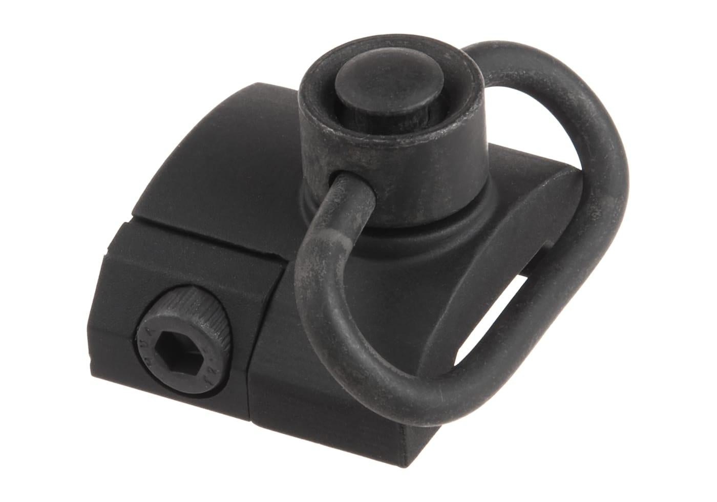 Metal GS Type QD Sling Swivel Rail Mount Black