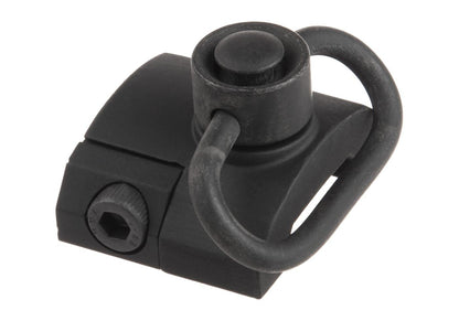 Metal GS Type QD Sling Swivel Rail Mount Black