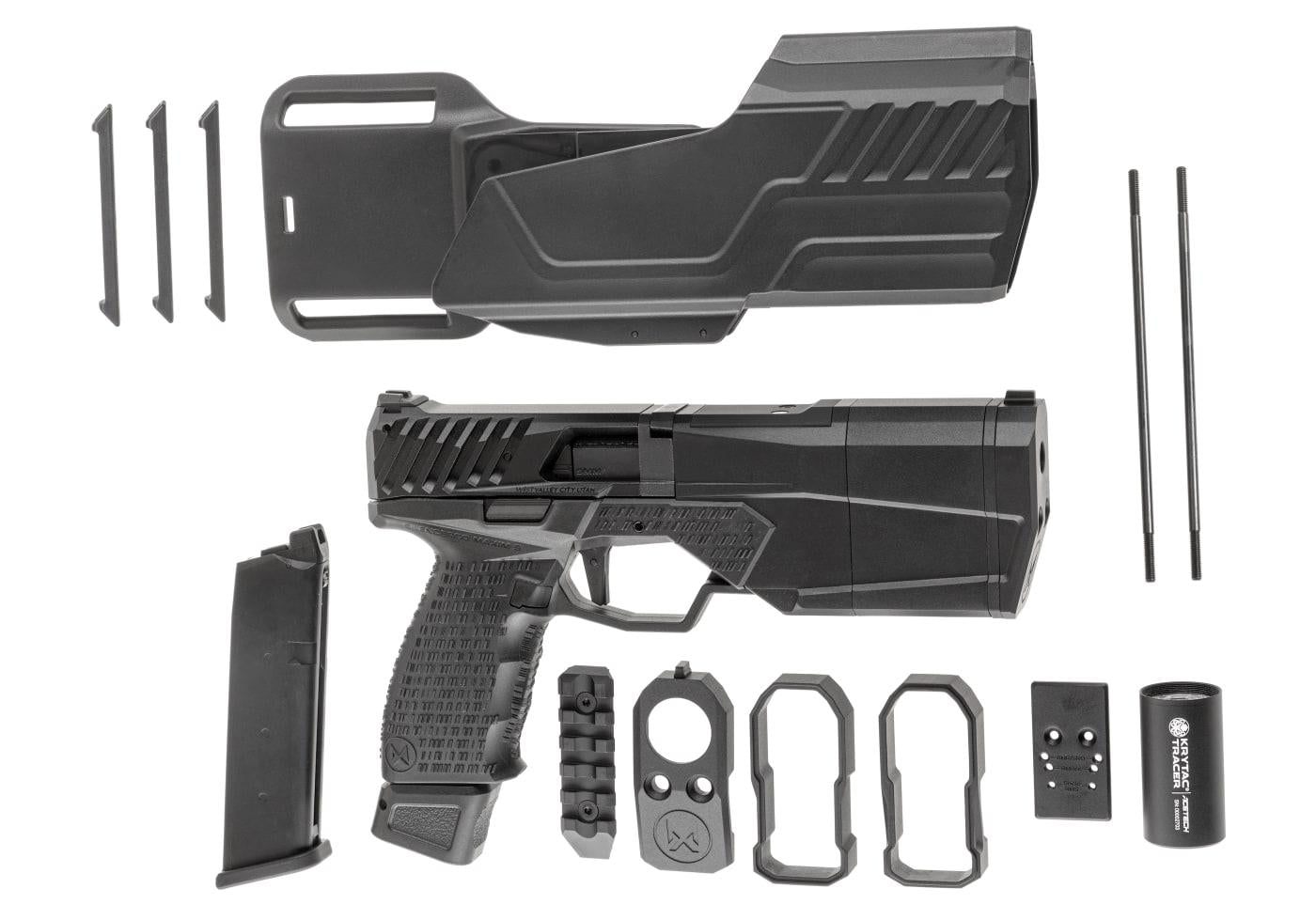 Krytac SilencerCo Maxim 9 Deployment Pack Black