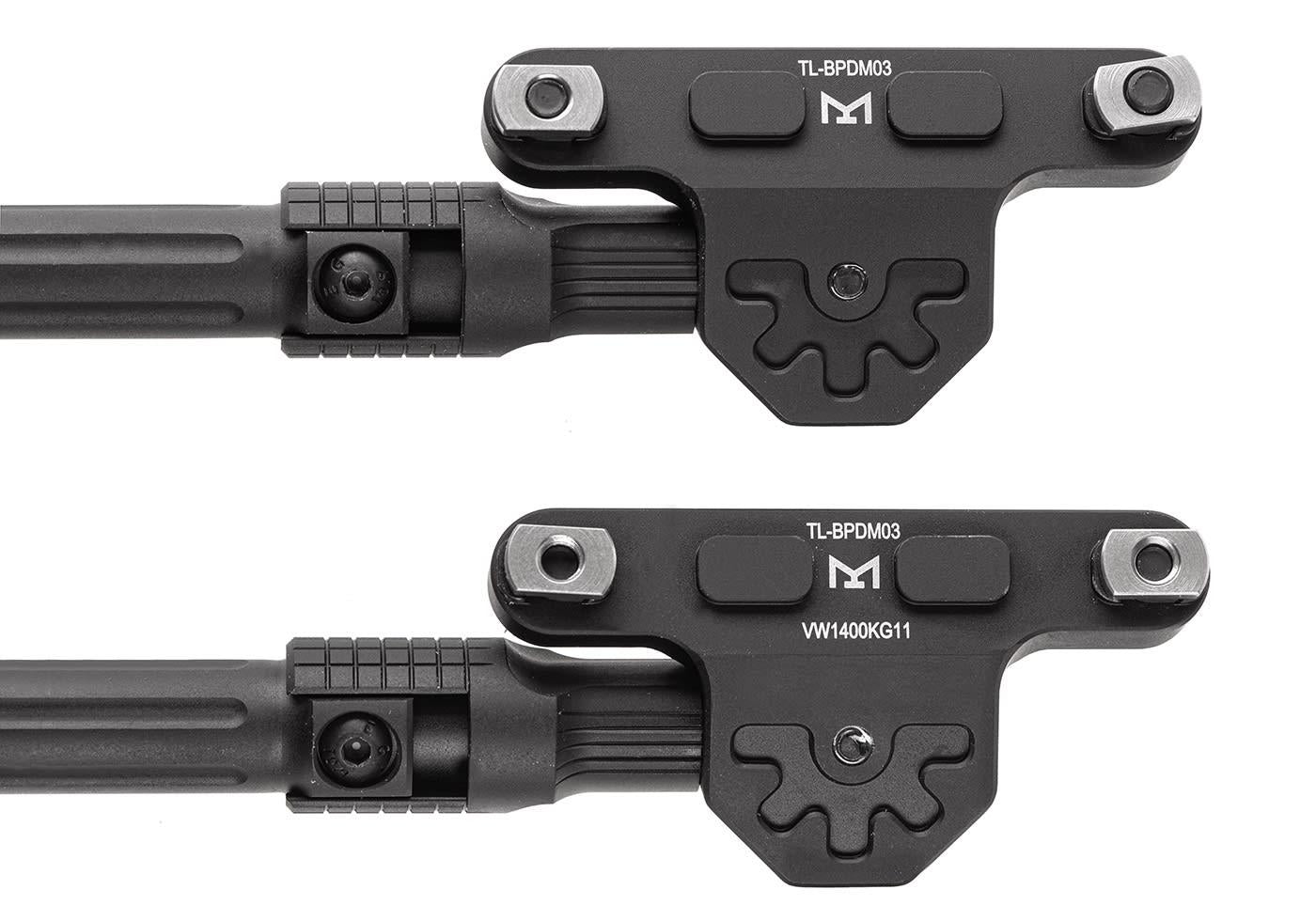Leapers Recon Flex II M-LOK 7.0-9.0 Inch Bipod Black