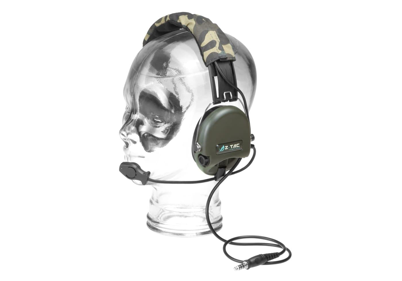 Z-Tactical SRD Headset Military Headband Standard Plug Foliage Green