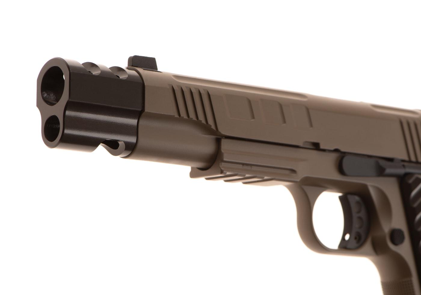 KJW KP-16 Full Metal Co2 Pistol Tan