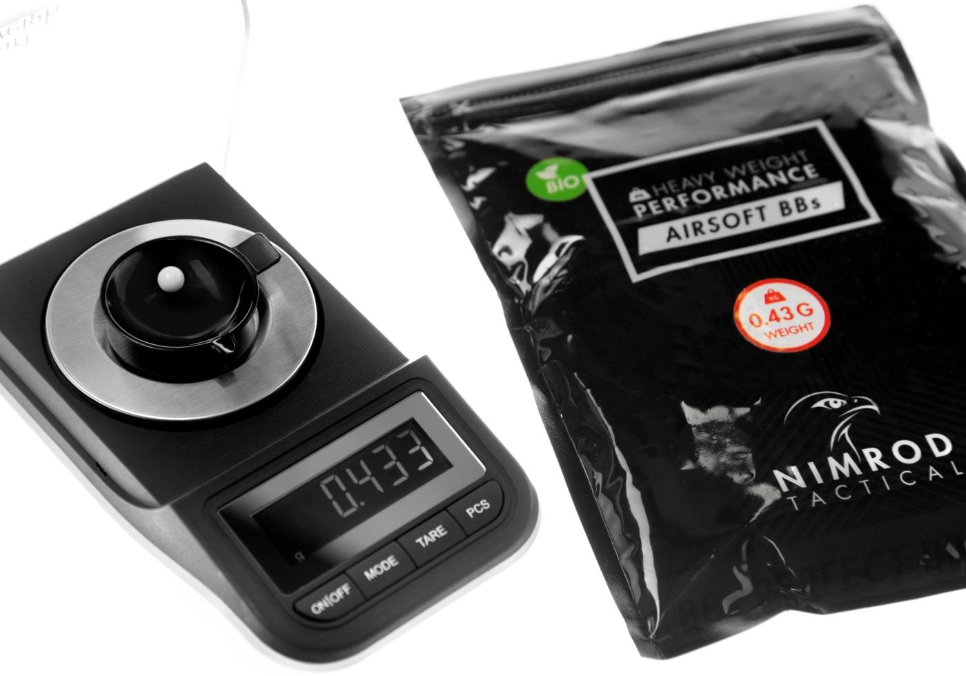 Nimrod 0.43g Bio BB Professional Performance 1000rds Bag White