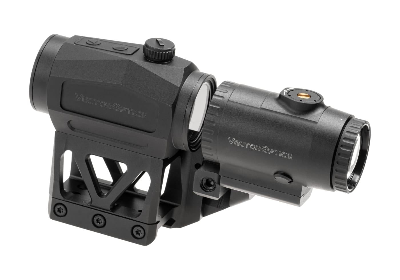 Vector Optics Scrapper 1x29 RDS with Paragon 3x Magnifier and One Piece Mount