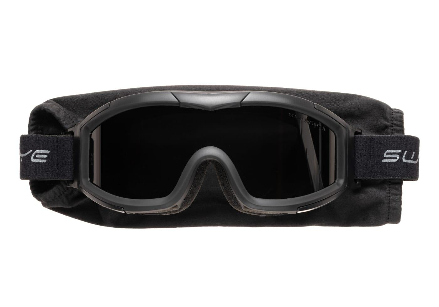 SwissEye F-Tac Google Smoke / Orange / Clear Black