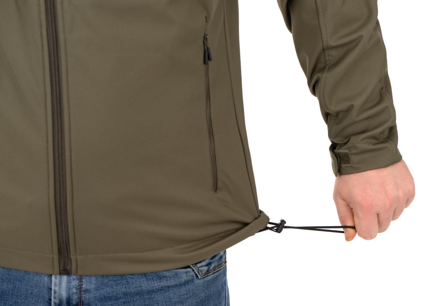 Outrider ED Softshell Jacket Stonegrey Olive