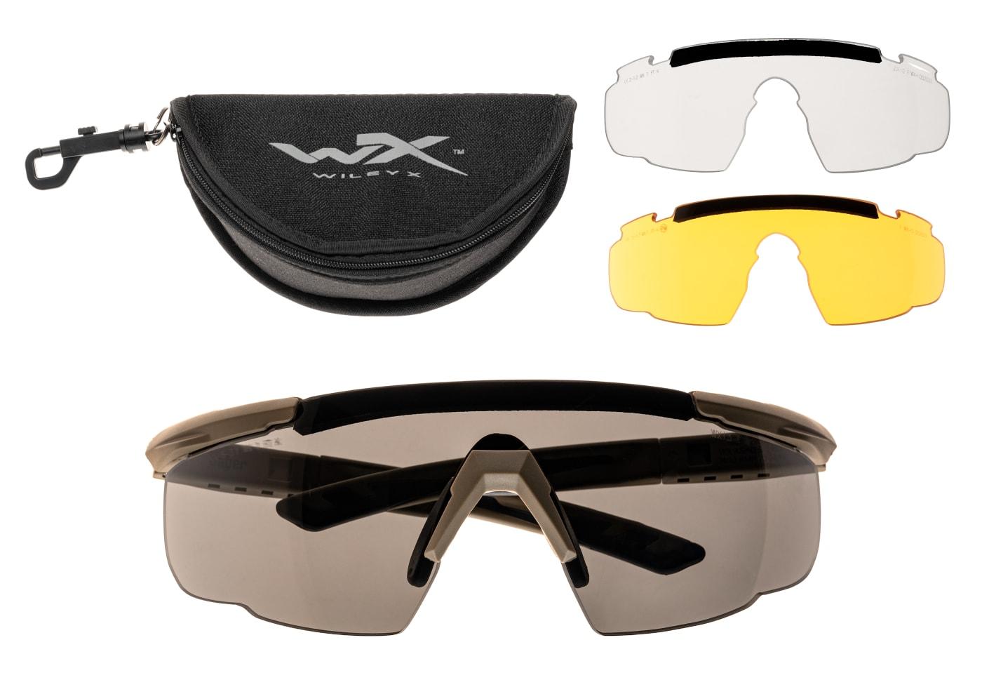Wiley X Saber Advanced Grey / Clear / Light Rust Tan