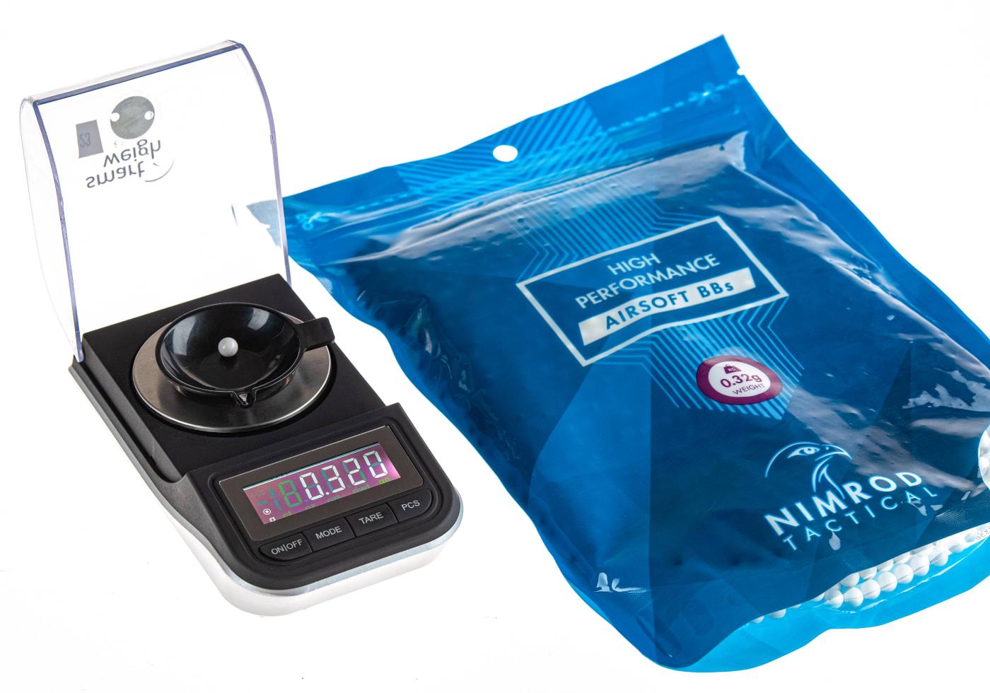 Nimrod 0.32g Airsoft BB's High Performance 3125rds White