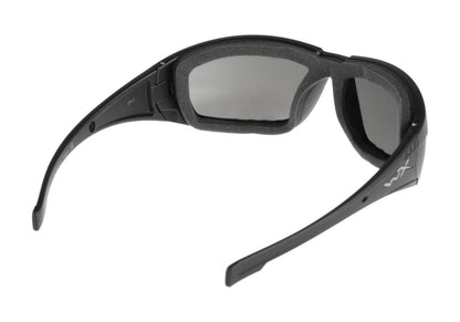 Wiley X WX Boss Silver Flash Grey Black