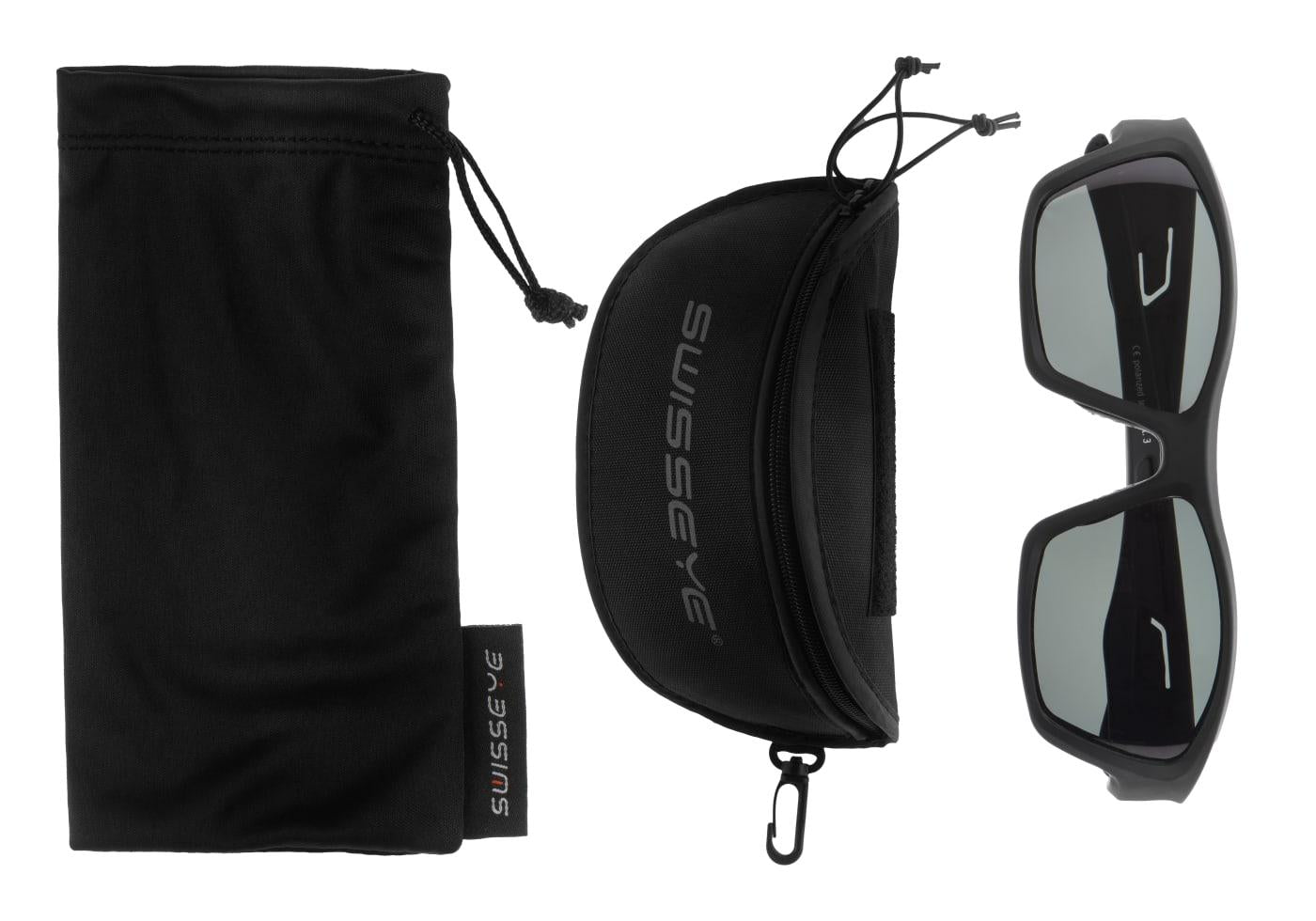SwissEye Tomcat Smoke Polarized Black