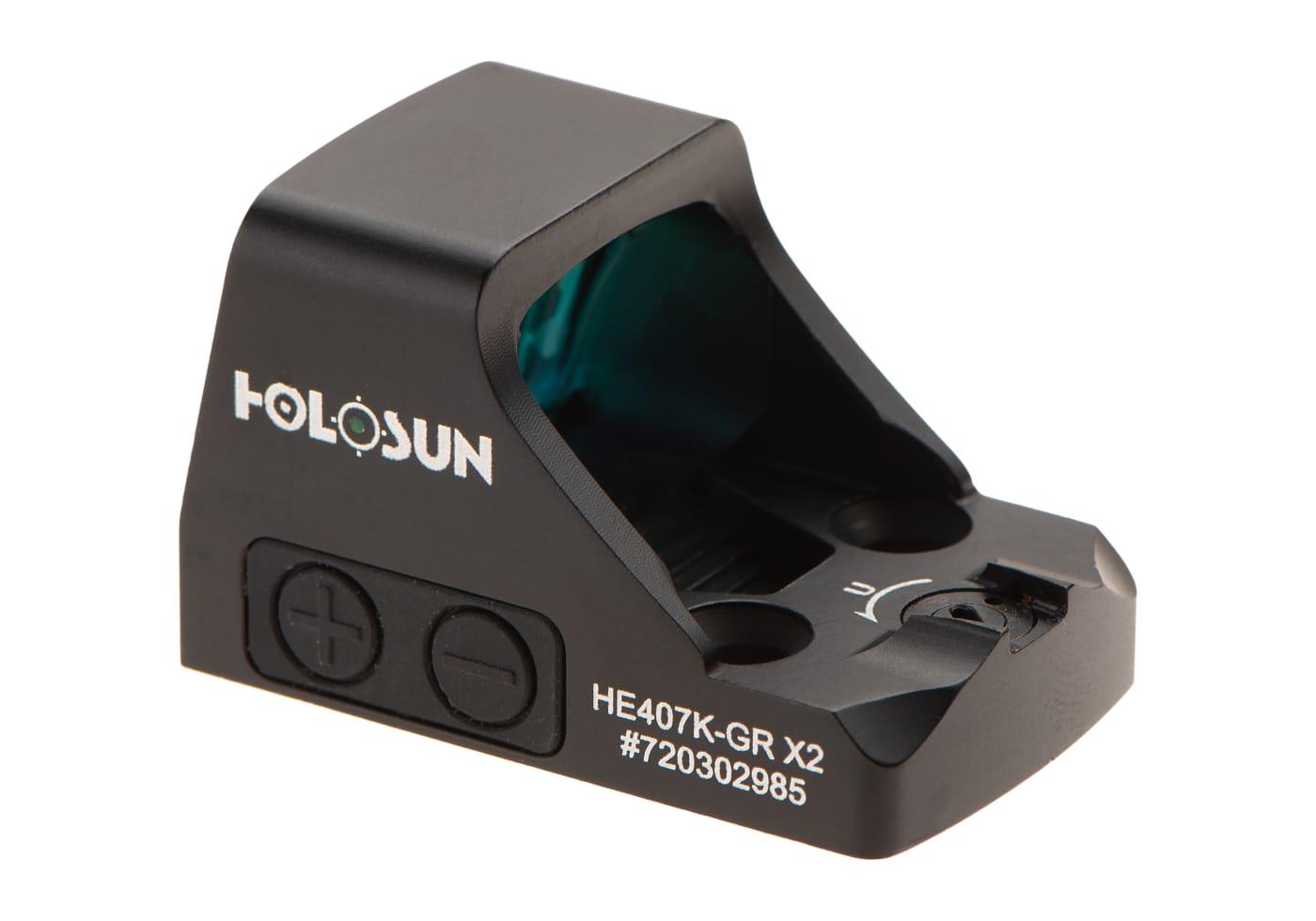 Holosun HE407K-GR X2 Elite Green Dot Sight Black