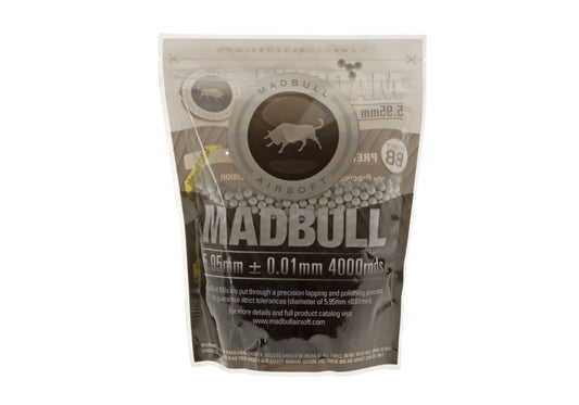 Madbull 0.25g Bio Premium Match Grade PLA 6mm bb's 4000rds