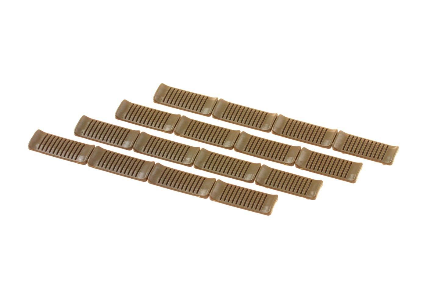 Ares M-Lok Rail Covers Dark Earth